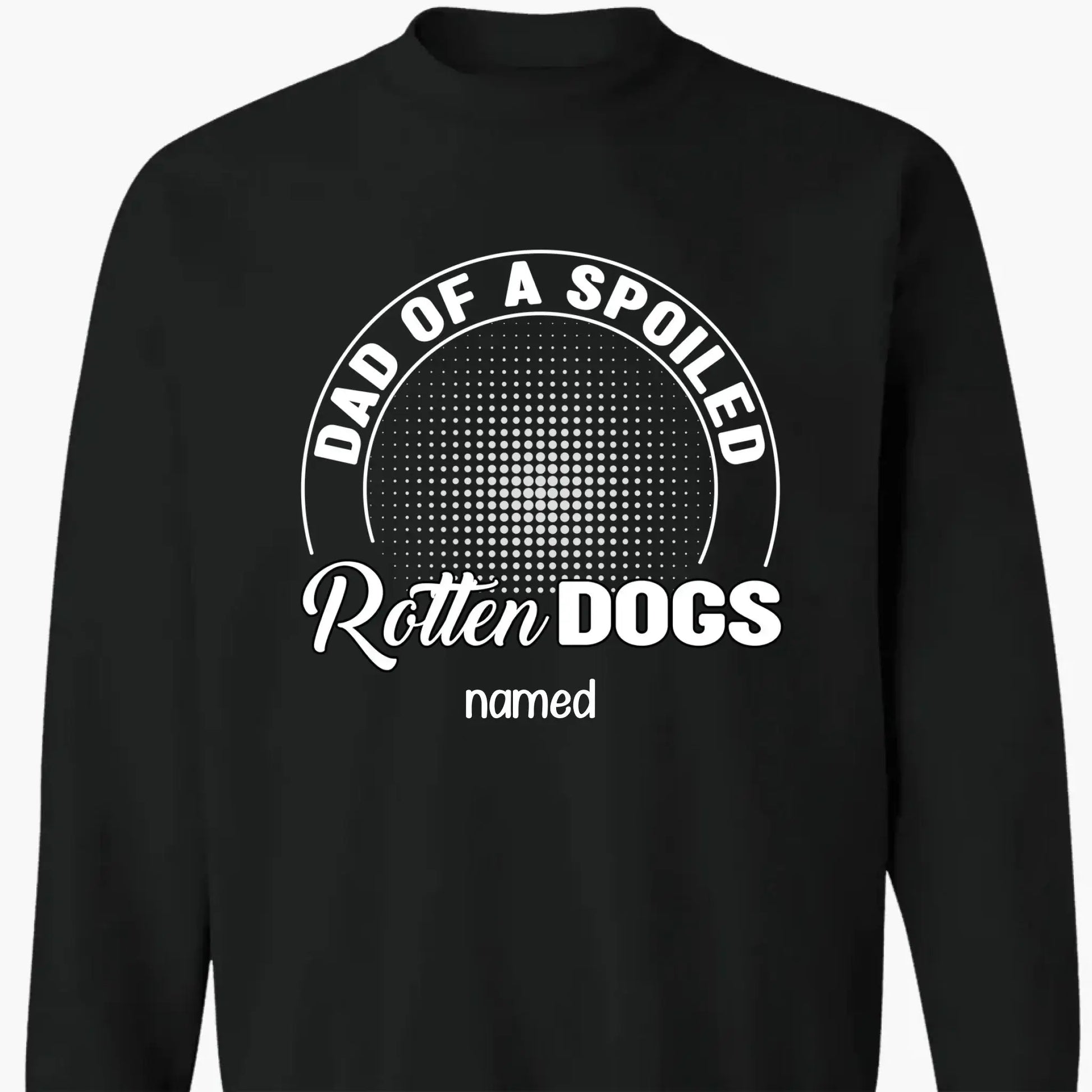 Mom of a Spoiled Rotten Dog – Personalized T-Shirt, Custom Dog Lover Gift with Pet’s Name  Ezcustomize