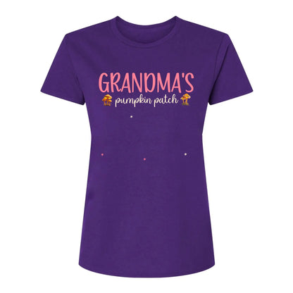 Mommy’s Pumpkin Patch Shirt – Personalized Fall T-Shirt with Kids’ Names – Cute Autumn Gift for Mom, Grandma, Mimi, or Nana  Ezcustomize