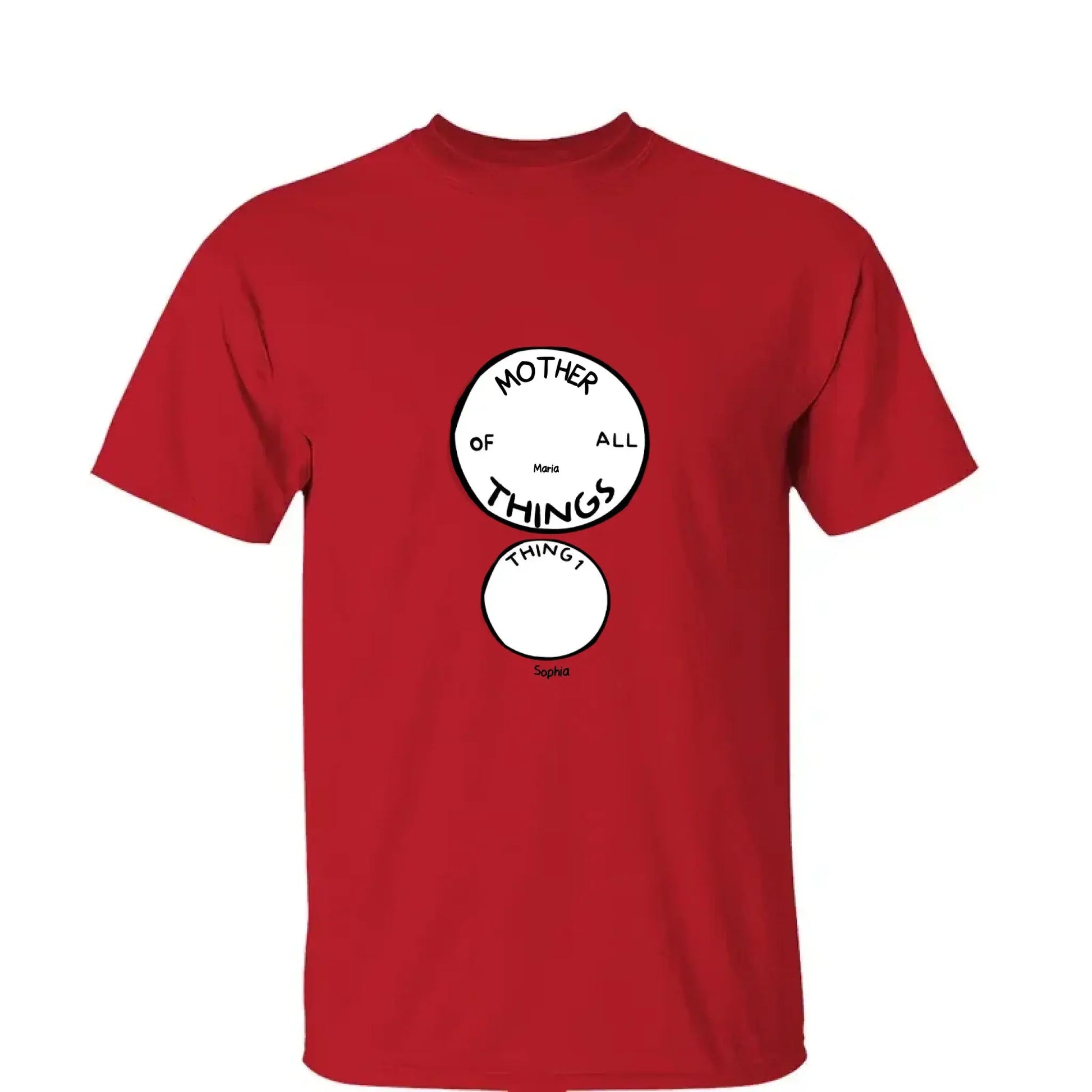 Mother of All Things Shirt – Personalized T-Shirt – Fun Custom Gift for Mother’s Day or Father’s Day  Ezcustomize