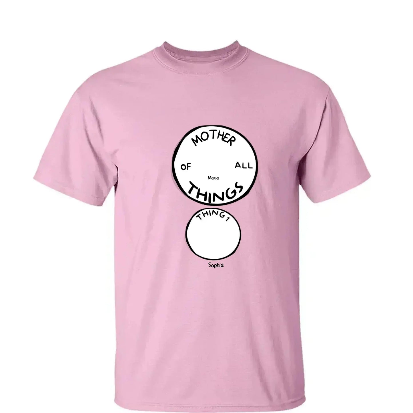 Mother of All Things Shirt – Personalized T-Shirt – Fun Custom Gift for Mother’s Day or Father’s Day  Ezcustomize