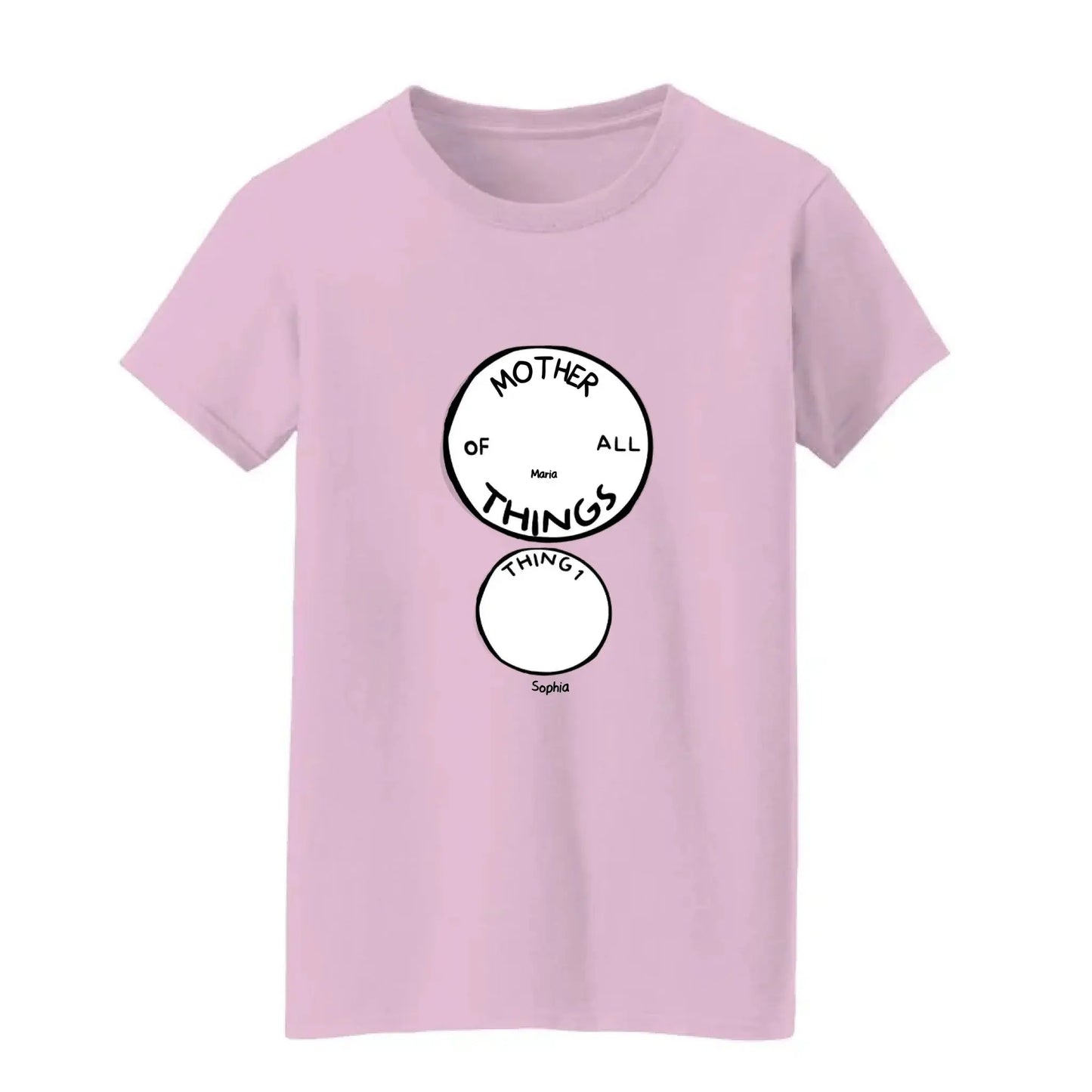 Mother of All Things Shirt – Personalized T-Shirt – Fun Custom Gift for Mother’s Day or Father’s Day  Ezcustomize