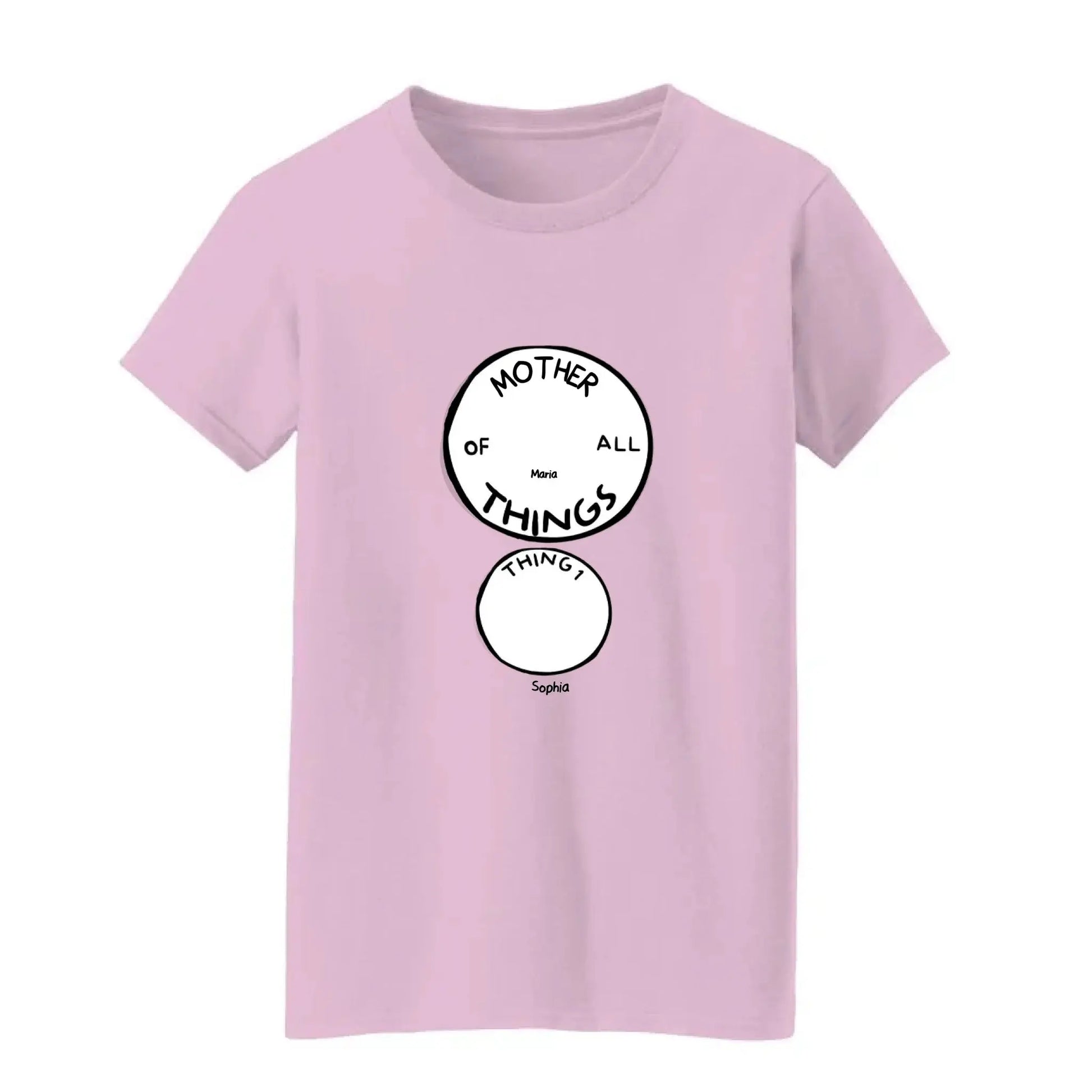 Mother of All Things Shirt – Personalized T-Shirt – Fun Custom Gift for Mother’s Day or Father’s Day  Ezcustomize