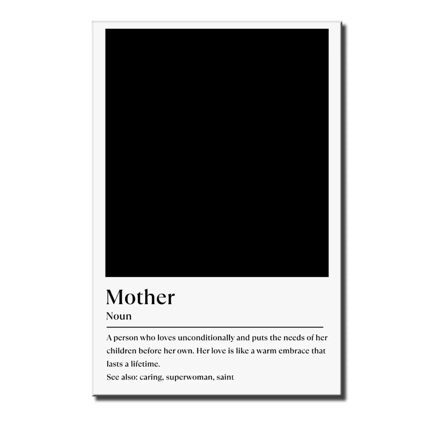 Mother’s Warm Embrace Portrait of Mother and Child – Personalized Poster Wall Art Print – Heartfelt Mother’s Day, Birthday & Keepsake Gift for Moms  Ezcustomize