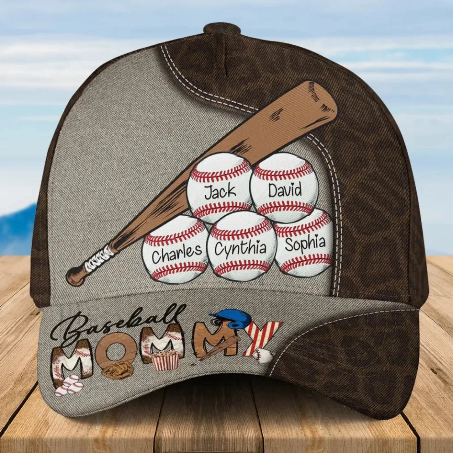 My Favorite Baseball Players Call Me Mom – Personalized Classic Cap – Custom Gift for Proud Baseball Moms  Ezcustomize