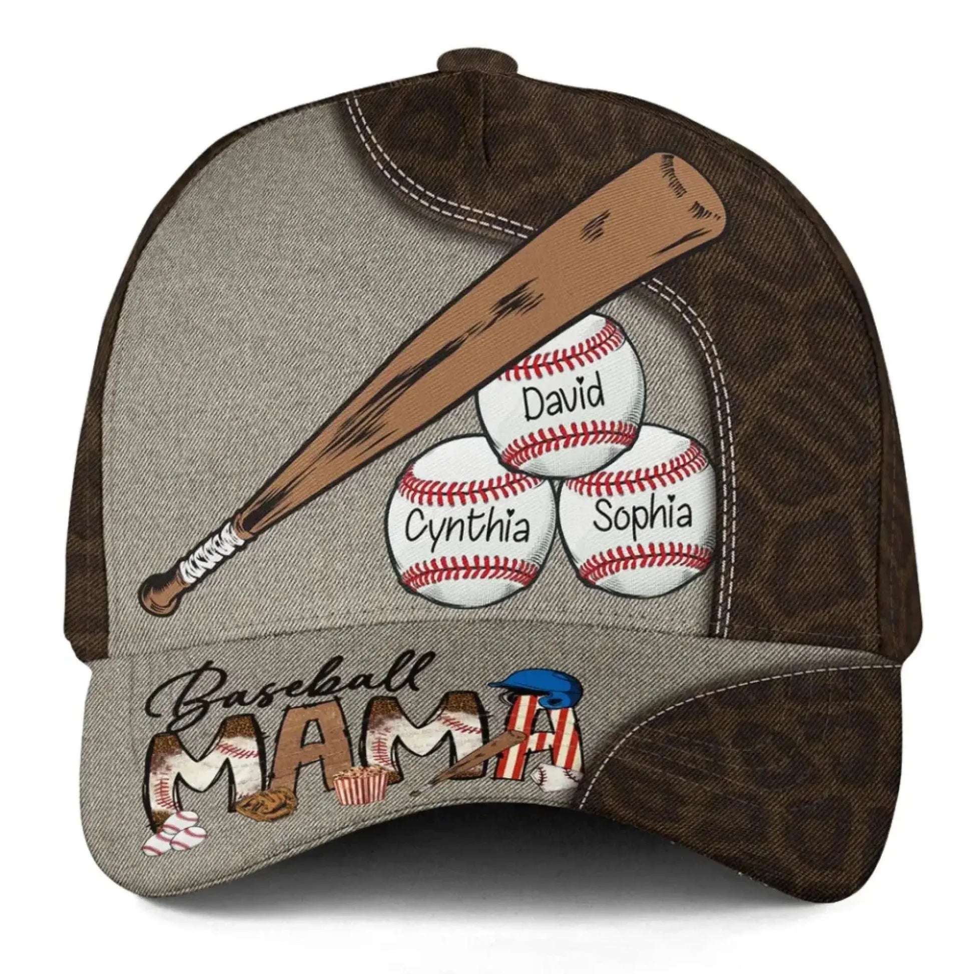 My Favorite Baseball Players Call Me Mom – Personalized Classic Cap – Custom Gift for Proud Baseball Moms  Ezcustomize