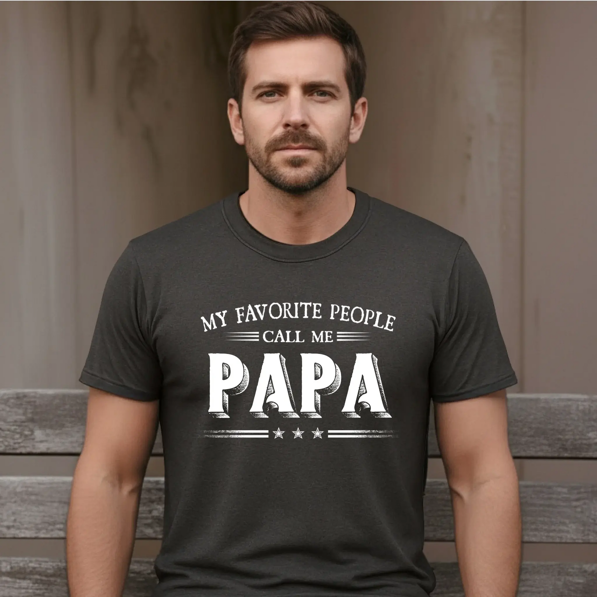 My Favorite People Call Me Papa Combo – Personalized Cap and T-Shirt Set for Dad or Grandpa  Ezcustomize