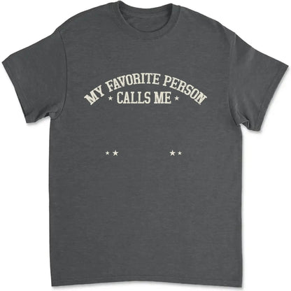 My Favorite People Call Me Papa Shirt – Custom American Flag T-Shirt for Grandpa or Dad, Family Names Gift Idea  Ezcustomize
