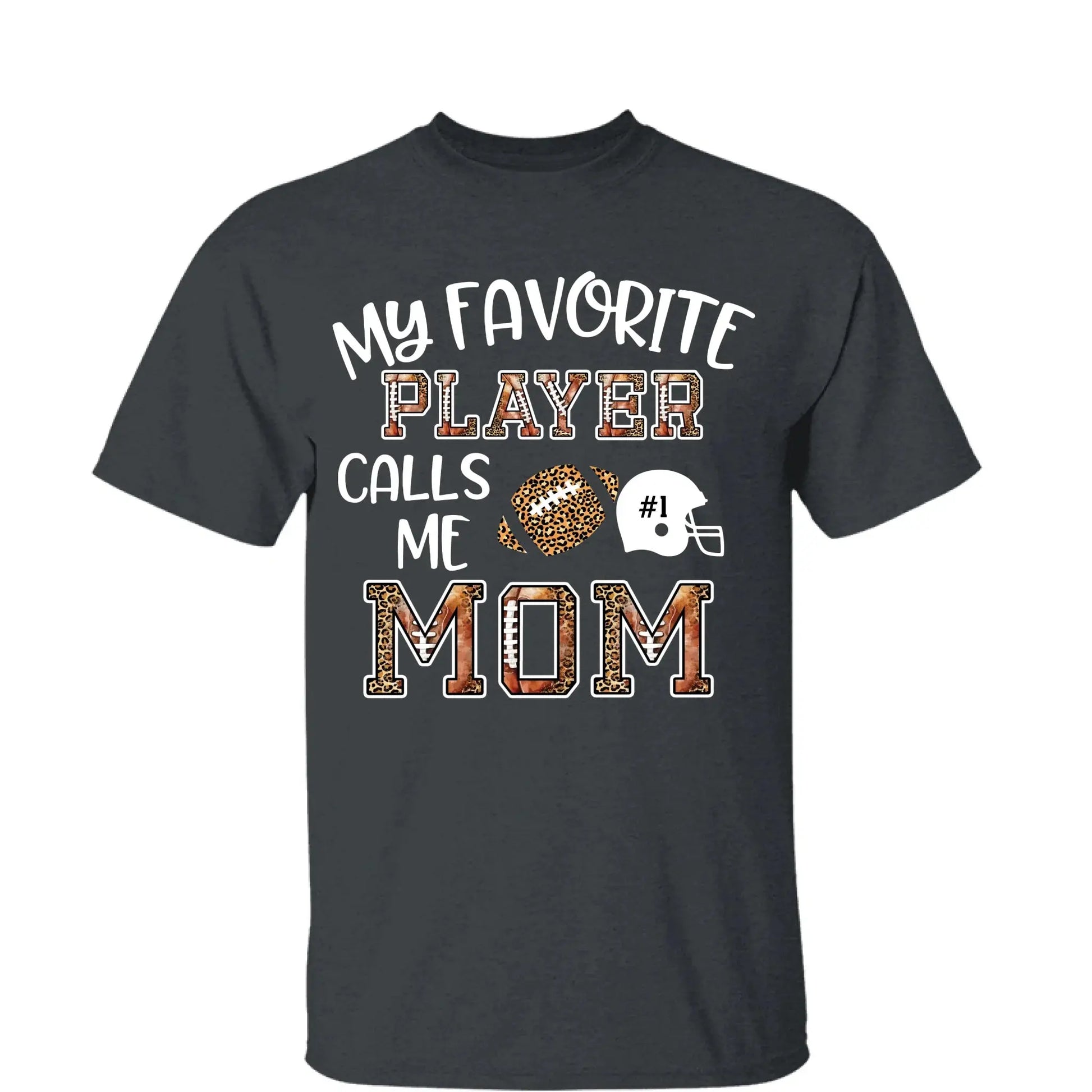 My Favorite Player Calls Me Grandma – Personalized Football T-Shirt – Custom Game Day Shirt Gift for Mom, Grandma, or Sports Fan  Ezcustomize