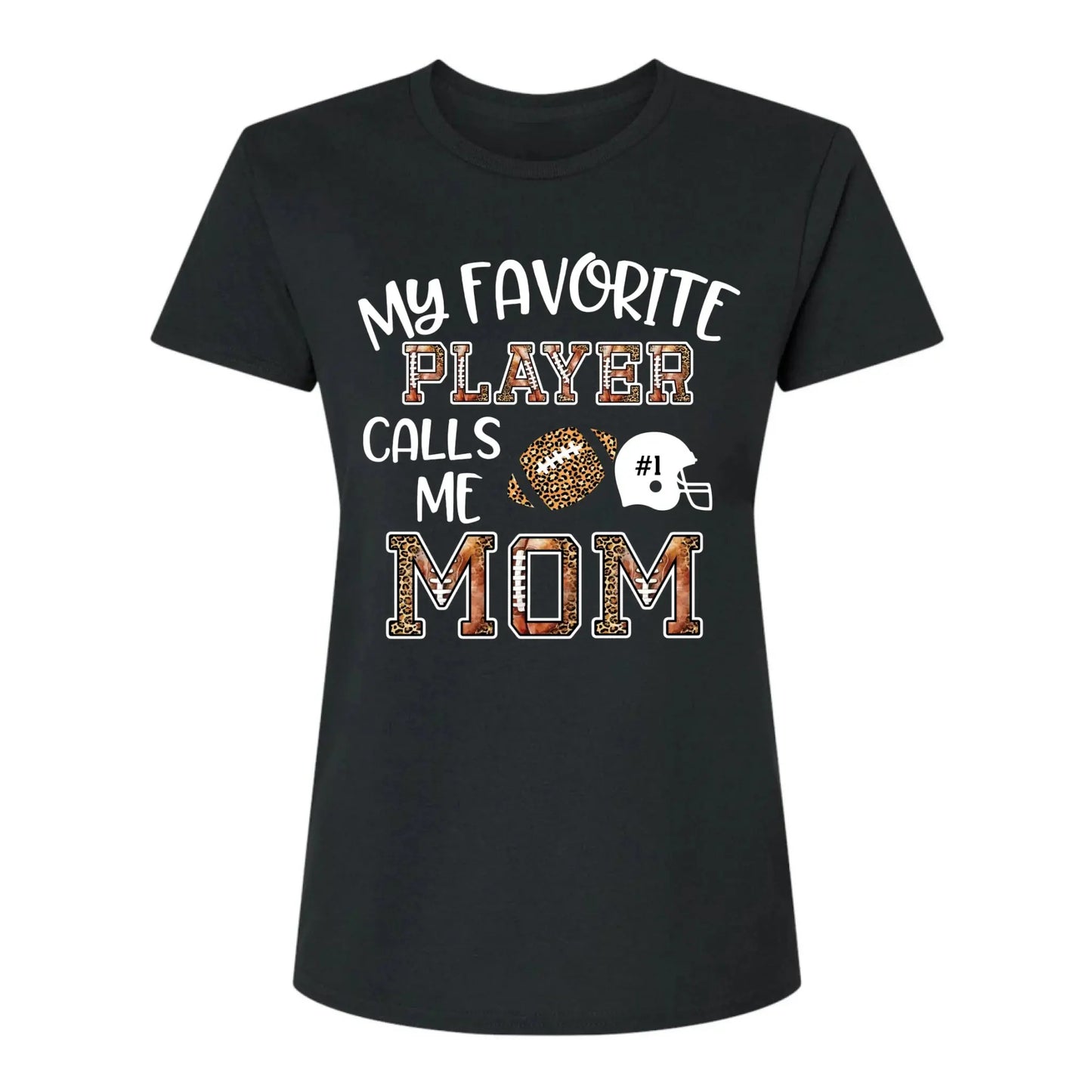 My Favorite Player Calls Me Grandma – Personalized Football T-Shirt – Custom Game Day Shirt Gift for Mom, Grandma, or Sports Fan  Ezcustomize
