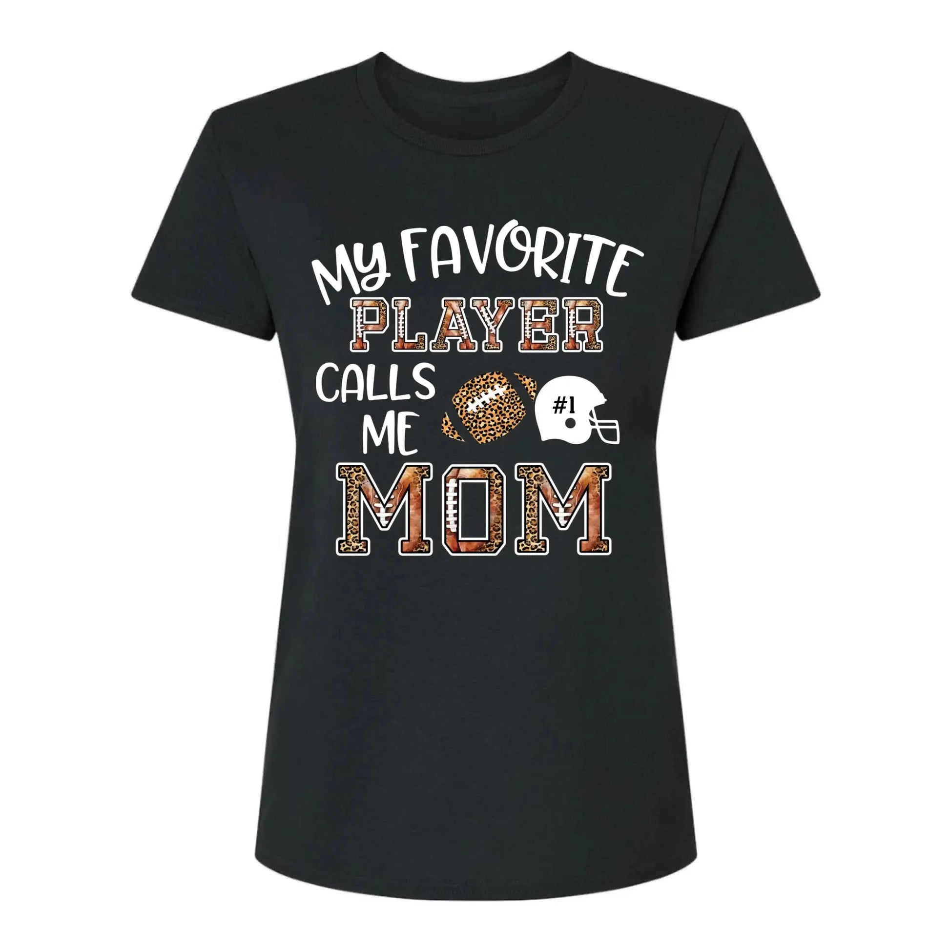 My Favorite Player Calls Me Grandma – Personalized Football T-Shirt – Custom Game Day Shirt Gift for Mom, Grandma, or Sports Fan  Ezcustomize