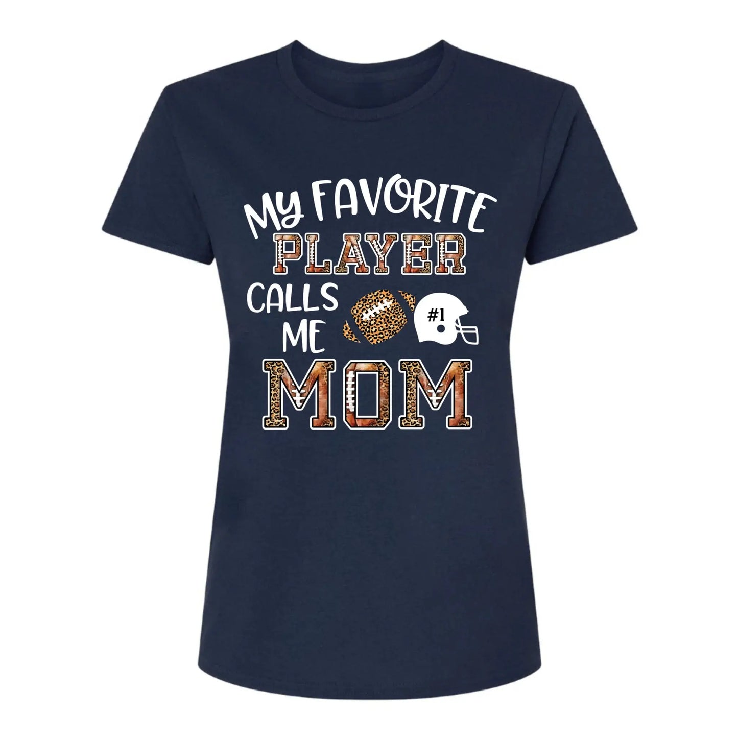 My Favorite Player Calls Me Grandma – Personalized Football T-Shirt – Custom Game Day Shirt Gift for Mom, Grandma, or Sports Fan  Ezcustomize