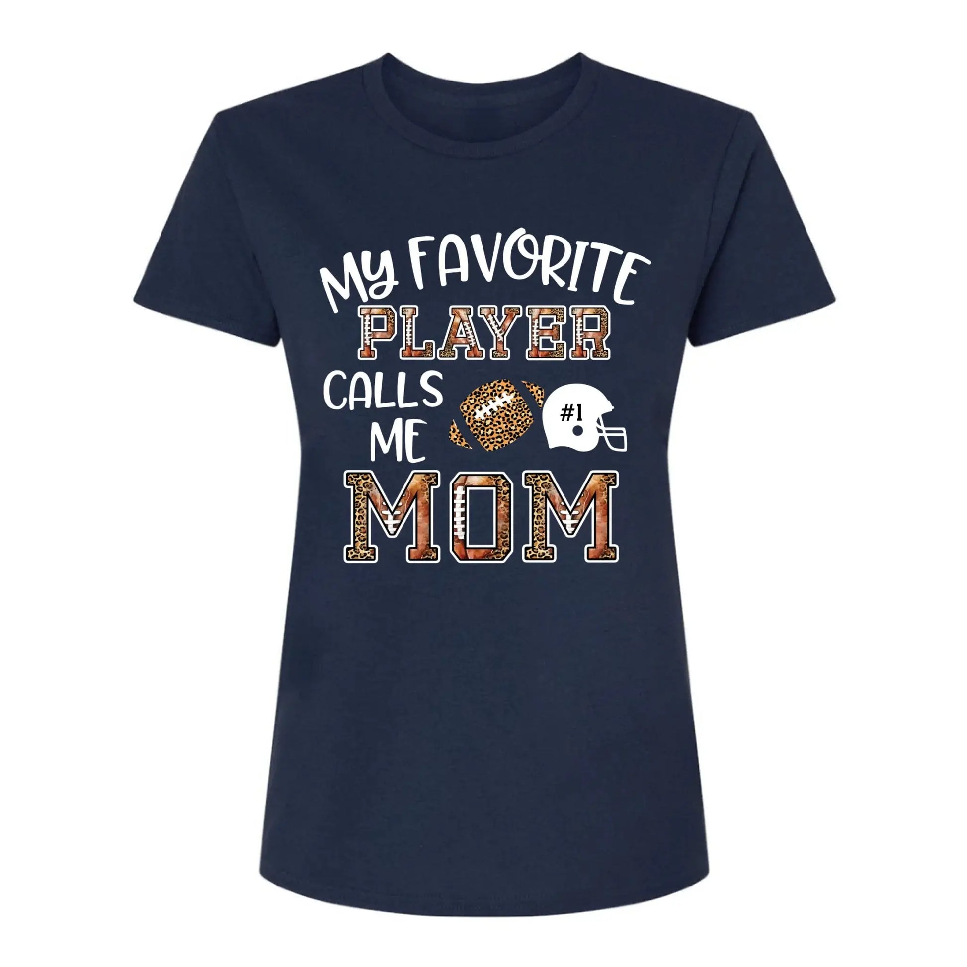 My Favorite Player Calls Me Grandma – Personalized Football T-Shirt – Custom Game Day Shirt Gift for Mom, Grandma, or Sports Fan  Ezcustomize