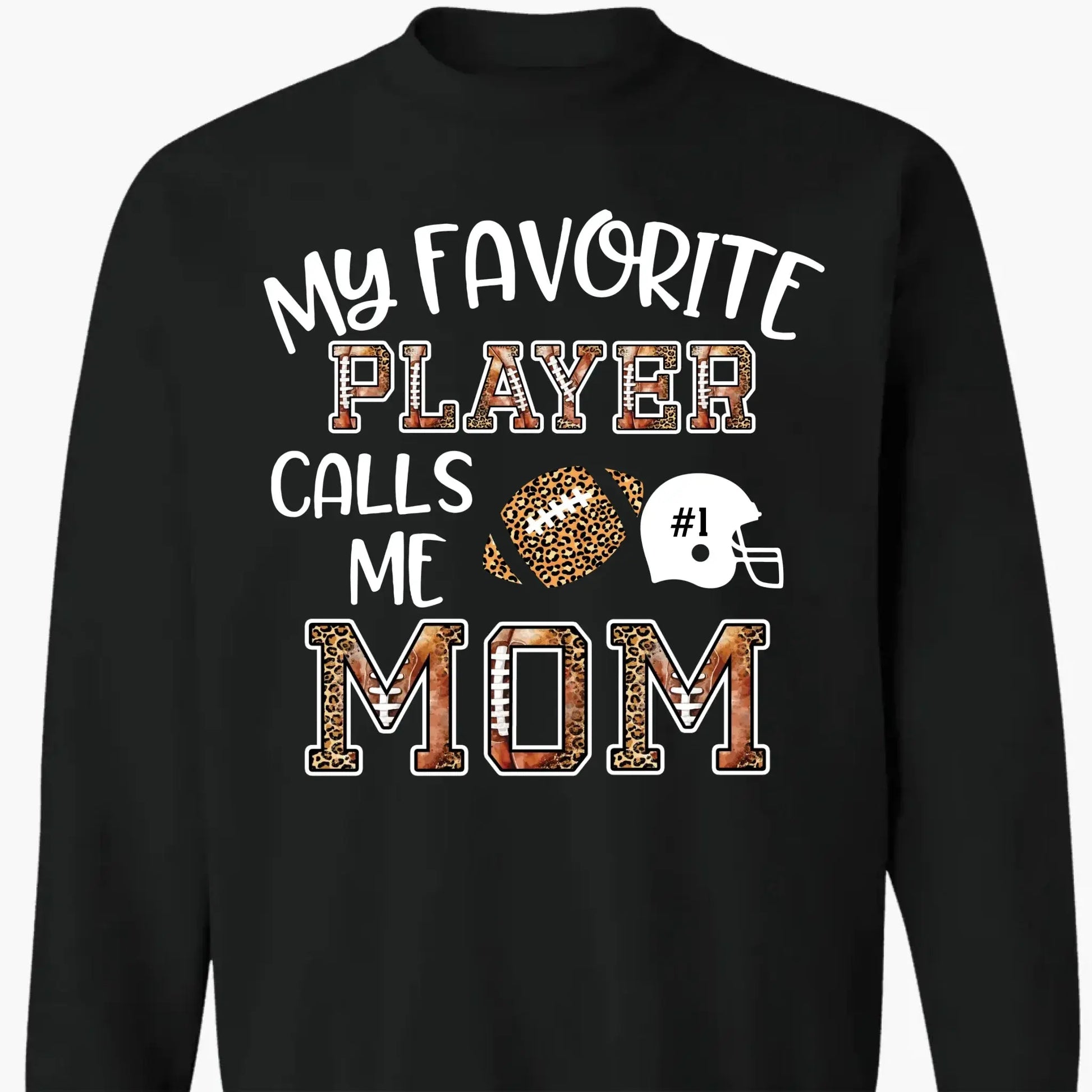 My Favorite Player Calls Me Grandma – Personalized Football T-Shirt – Custom Game Day Shirt Gift for Mom, Grandma, or Sports Fan  Ezcustomize
