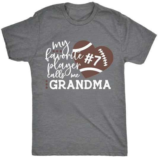 My Favorite Player Calls Me with Custom Title, Number, and Ball Type - Personalized Sports T-Shirt  Ezcustomize