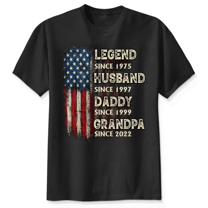 Not Older Just Better – Personalized T-Shirt/Sweater/Hoodie – Funny Birthday Gift for Dad Grandpa or Husband  Ezcustomize