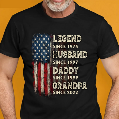 Not Older Just Better – Personalized T-Shirt/Sweater/Hoodie – Funny Birthday Gift for Dad Grandpa or Husband  Ezcustomize