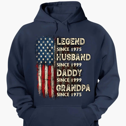 Not Older Just Better – Personalized T-Shirt/Sweater/Hoodie – Funny Birthday Gift for Dad Grandpa or Husband  Ezcustomize