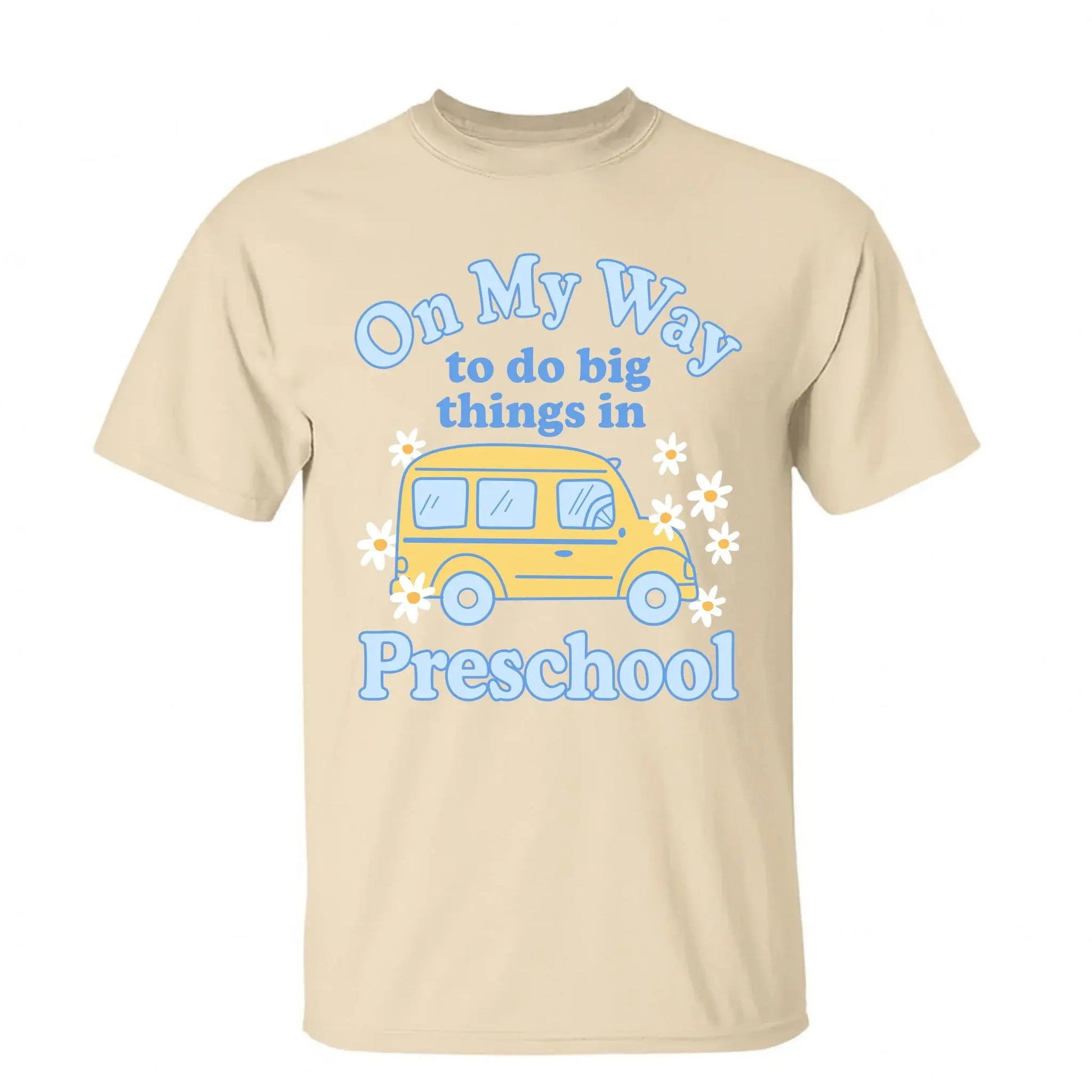 On My Way To Do Big Things – Personalized Grade Level Shirt and Cap for Kids & Teachers – Cute Back to School Custom Tees & Denim Cap  Ezcustomize