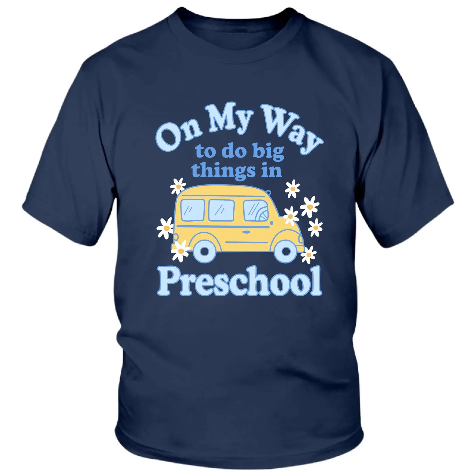 On My Way To Do Big Things – Personalized Grade Level Shirt and Cap for Kids & Teachers – Cute Back to School Custom Tees & Denim Cap  Ezcustomize