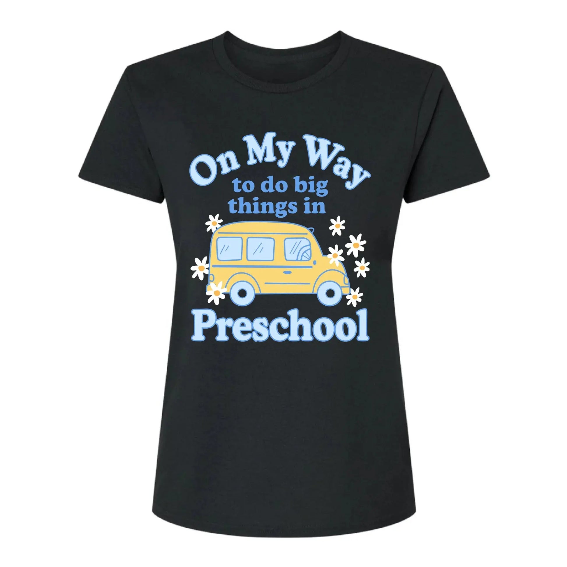 On My Way to Do Big Things in School/Grade Level – Personalized School Bus Shirt – Custom Back to School T-Shirt for Kids, Teachers, Educators  Ezcustomize