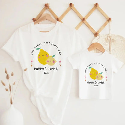 Our First Mother’s Day 2025 – Personalized Baby Onesie – Custom Mother’s Day Gift for New Mom and Baby  Ezcustomize