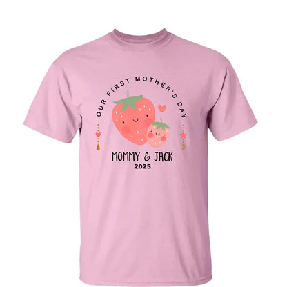 Our First Mother’s Day 2025 – Personalized Baby Onesie – Custom Mother’s Day Gift for New Mom and Baby  Ezcustomize