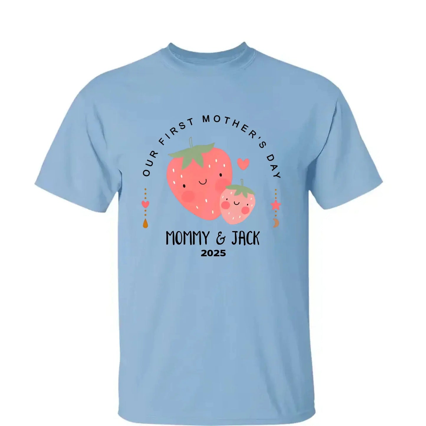 Our First Mother’s Day 2025 – Personalized Baby Onesie – Custom Mother’s Day Gift for New Mom and Baby  Ezcustomize