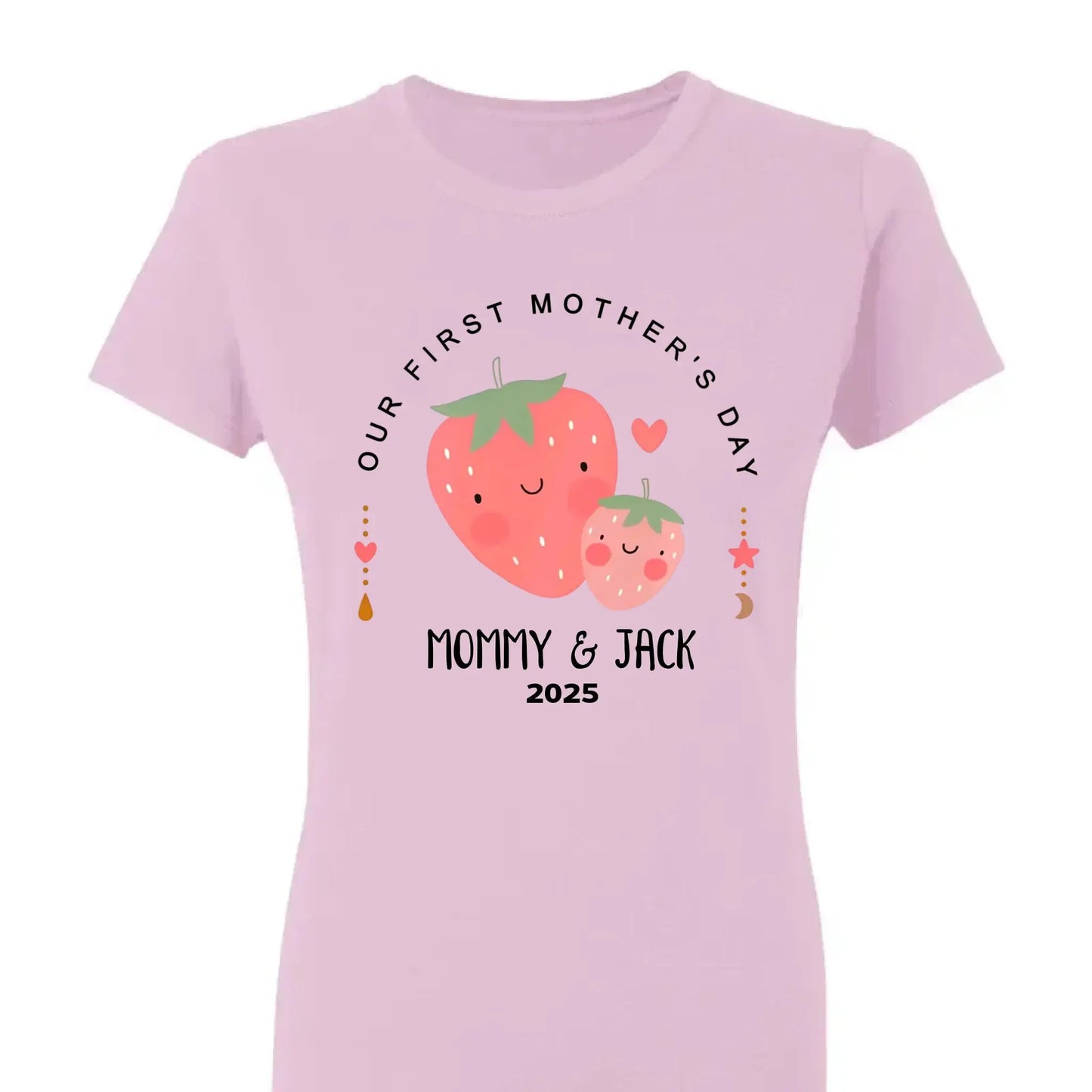 Our First Mother’s Day 2025 – Personalized Baby Onesie – Custom Mother’s Day Gift for New Mom and Baby  Ezcustomize