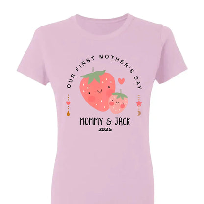 Our First Mother’s Day 2025 – Personalized Baby Onesie – Custom Mother’s Day Gift for New Mom and Baby  Ezcustomize