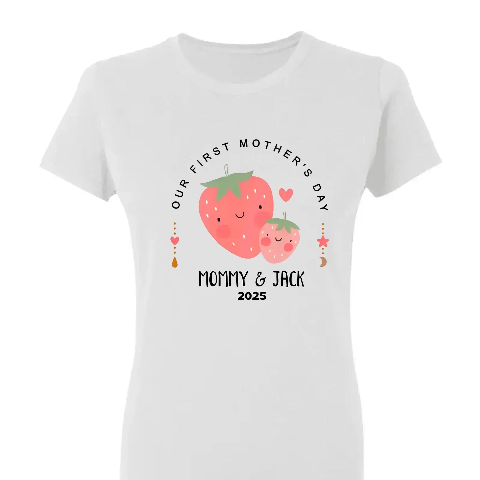 Our First Mother’s Day 2025 – Personalized Baby Onesie – Custom Mother’s Day Gift for New Mom and Baby  Ezcustomize