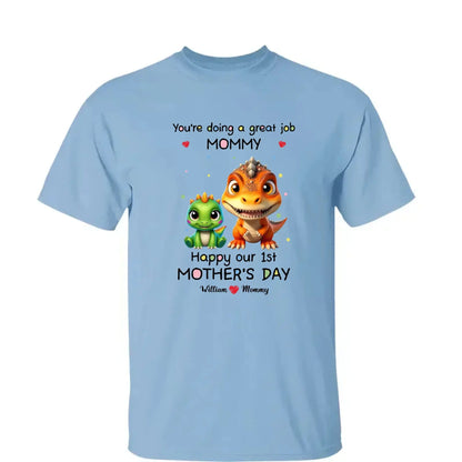 Our First Mother’s Day Together – Personalized Baby Onesie or T-Shirt – Custom Gift for New Mom on Mother’s Day or Baby Shower  Ezcustomize