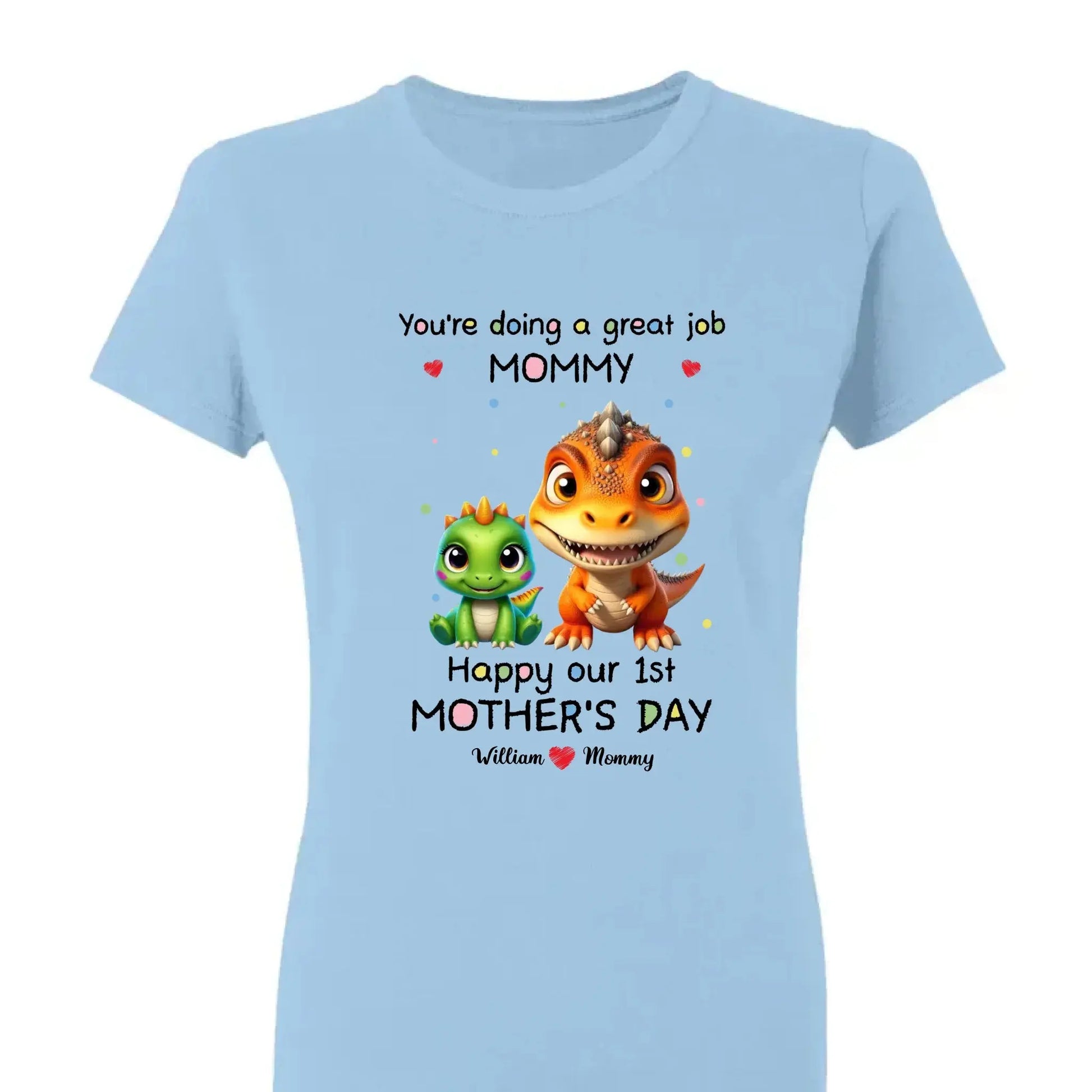 Our First Mother’s Day Together – Personalized Baby Onesie or T-Shirt – Custom Gift for New Mom on Mother’s Day or Baby Shower  Ezcustomize