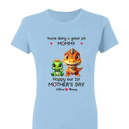 Our First Mother’s Day Together – Personalized Baby Onesie or T-Shirt – Custom Gift for New Mom on Mother’s Day or Baby Shower  Ezcustomize
