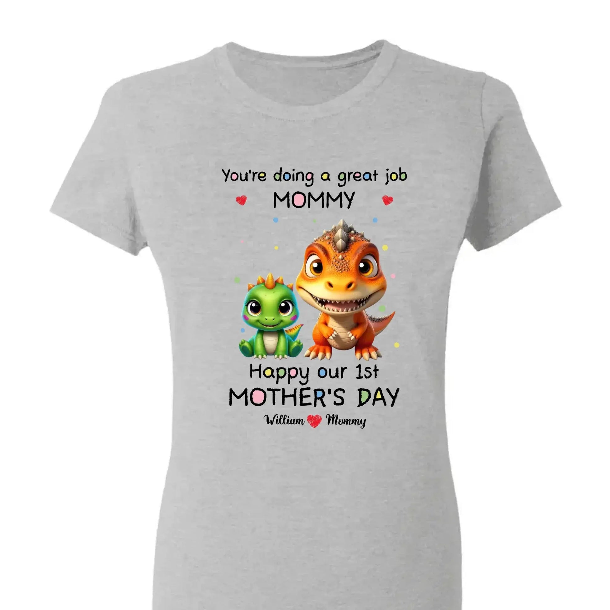 Our First Mother’s Day Together – Personalized Baby Onesie or T-Shirt – Custom Gift for New Mom on Mother’s Day or Baby Shower  Ezcustomize