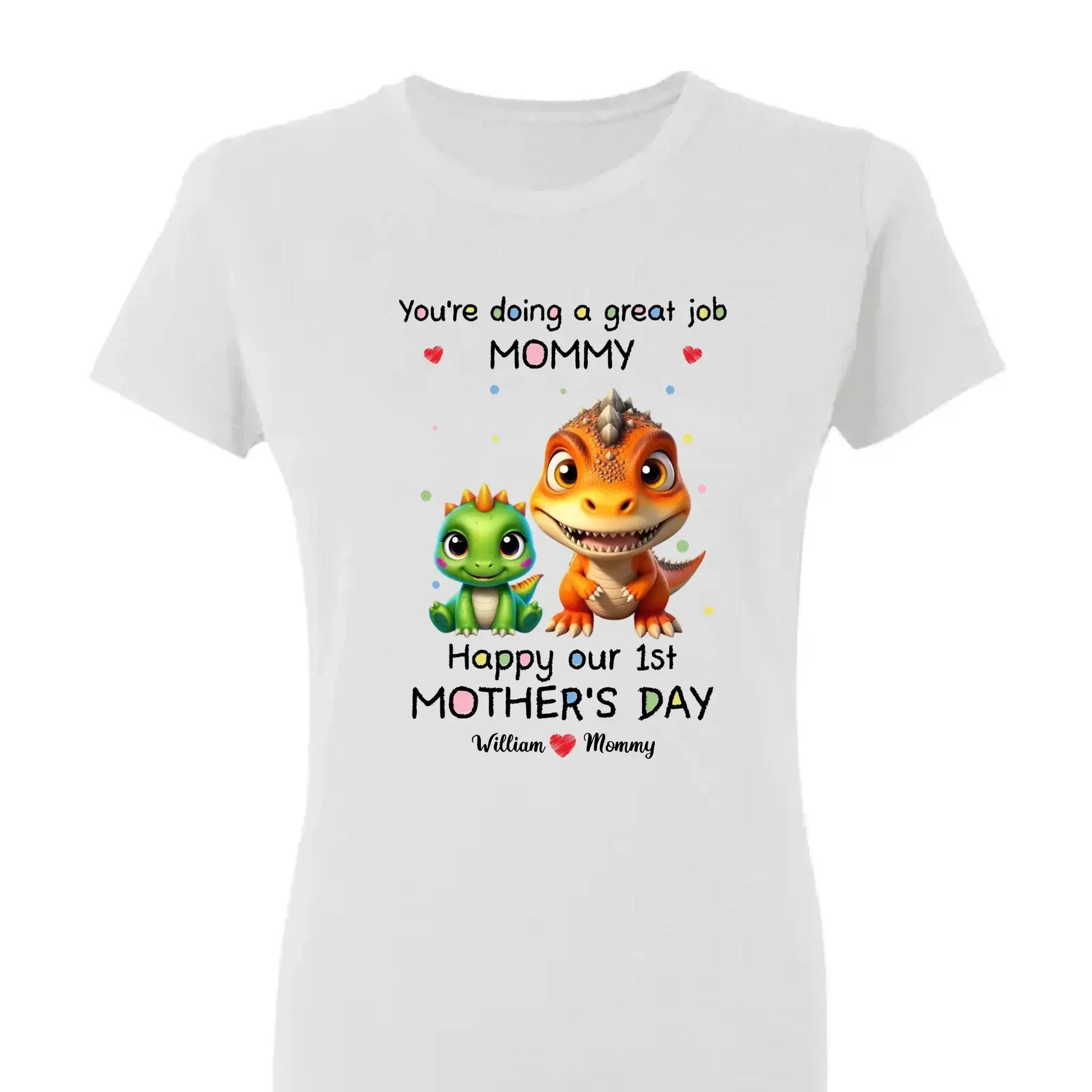 Our First Mother’s Day Together – Personalized Baby Onesie or T-Shirt – Custom Gift for New Mom on Mother’s Day or Baby Shower  Ezcustomize