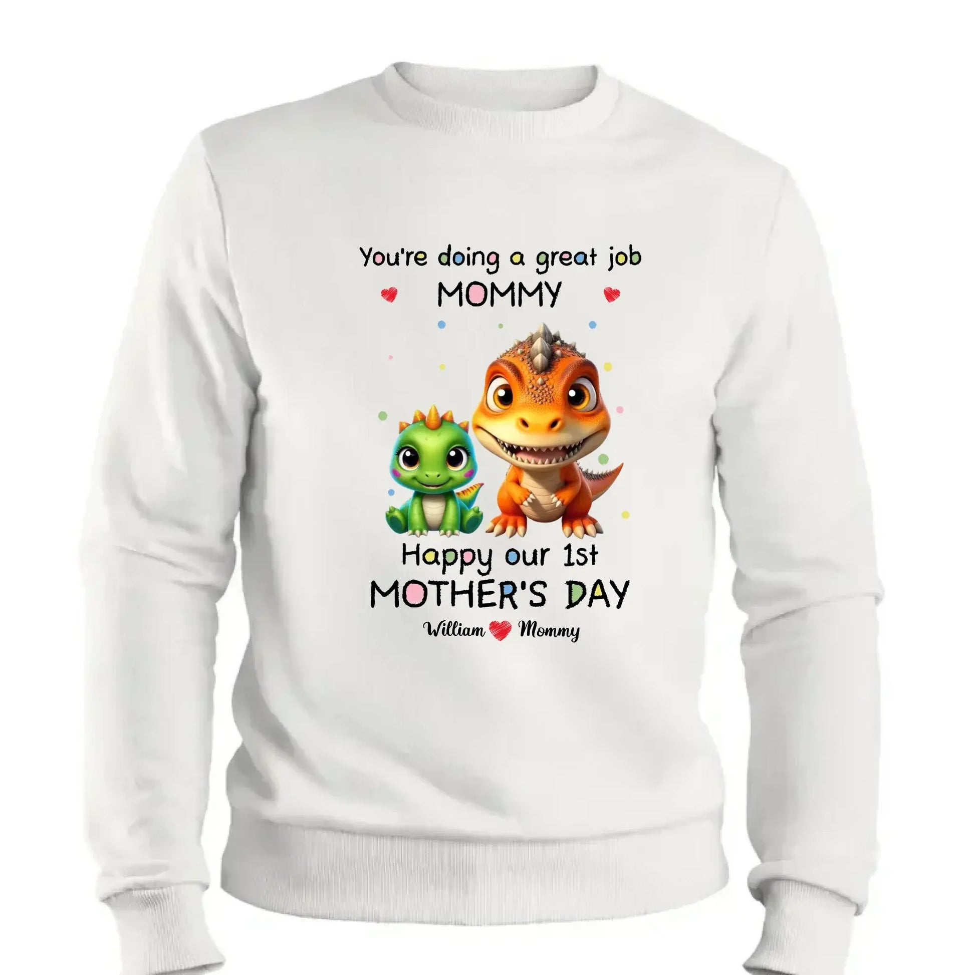 Our First Mother’s Day Together – Personalized Baby Onesie or T-Shirt – Custom Gift for New Mom on Mother’s Day or Baby Shower  Ezcustomize