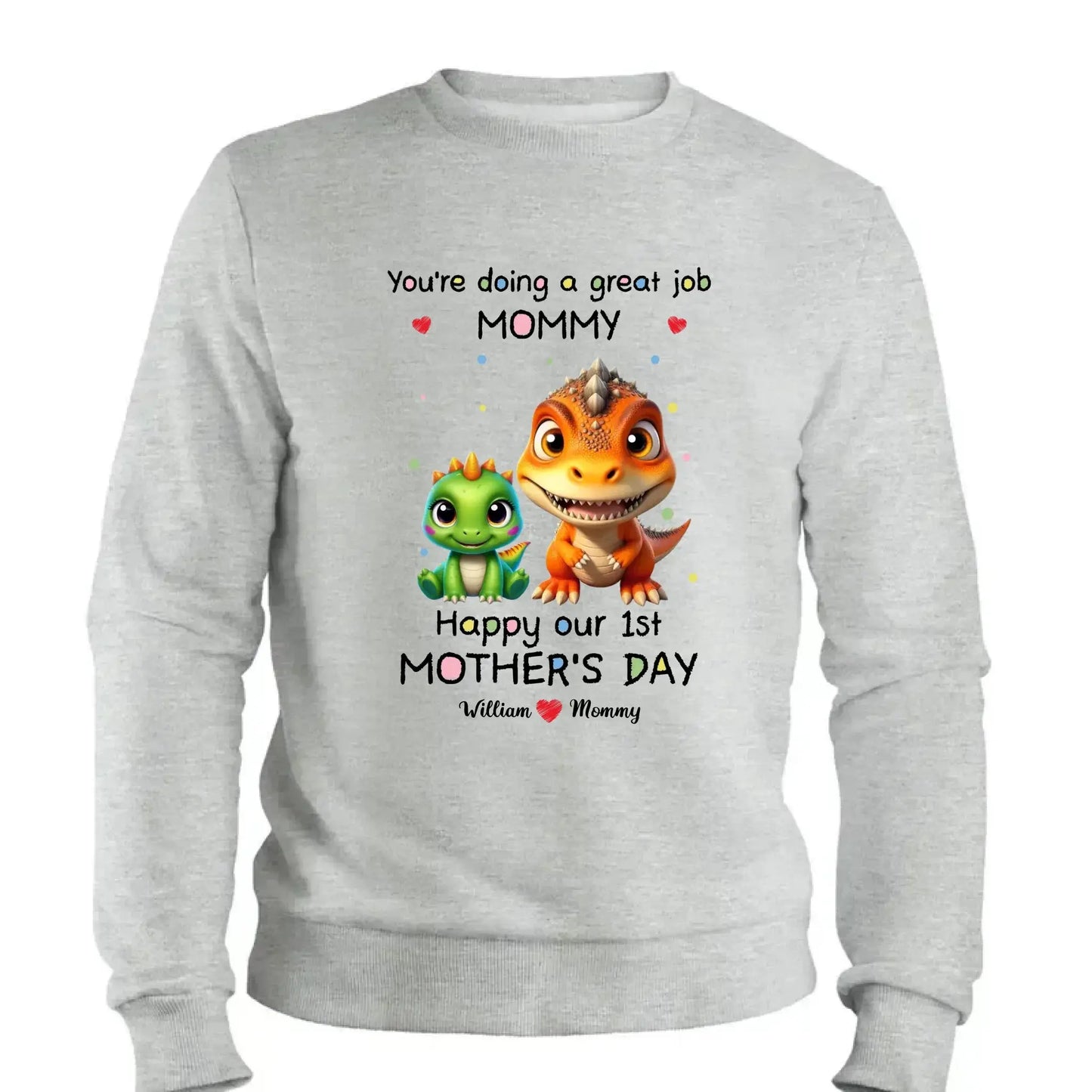 Our First Mother’s Day Together – Personalized Baby Onesie or T-Shirt – Custom Gift for New Mom on Mother’s Day or Baby Shower  Ezcustomize