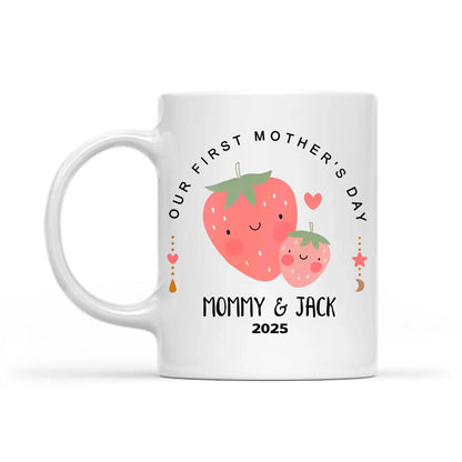 Our First Mother’s Day Together – Personalized T-Shirt & Baby Onesie Set – Custom Gift for New Mom and Baby  Ezcustomize