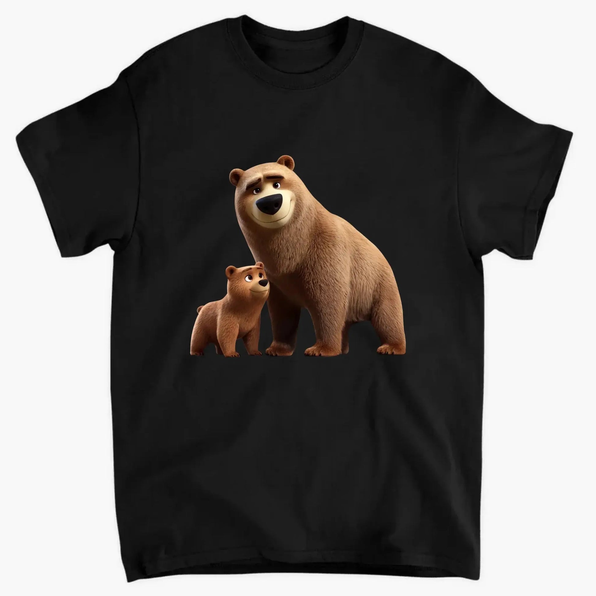 Papa Bear & Kids Shirt – Personalized 3D Cute T-Shirt – Father’s Day Gift for Dads and Grandpas  Ezcustomize