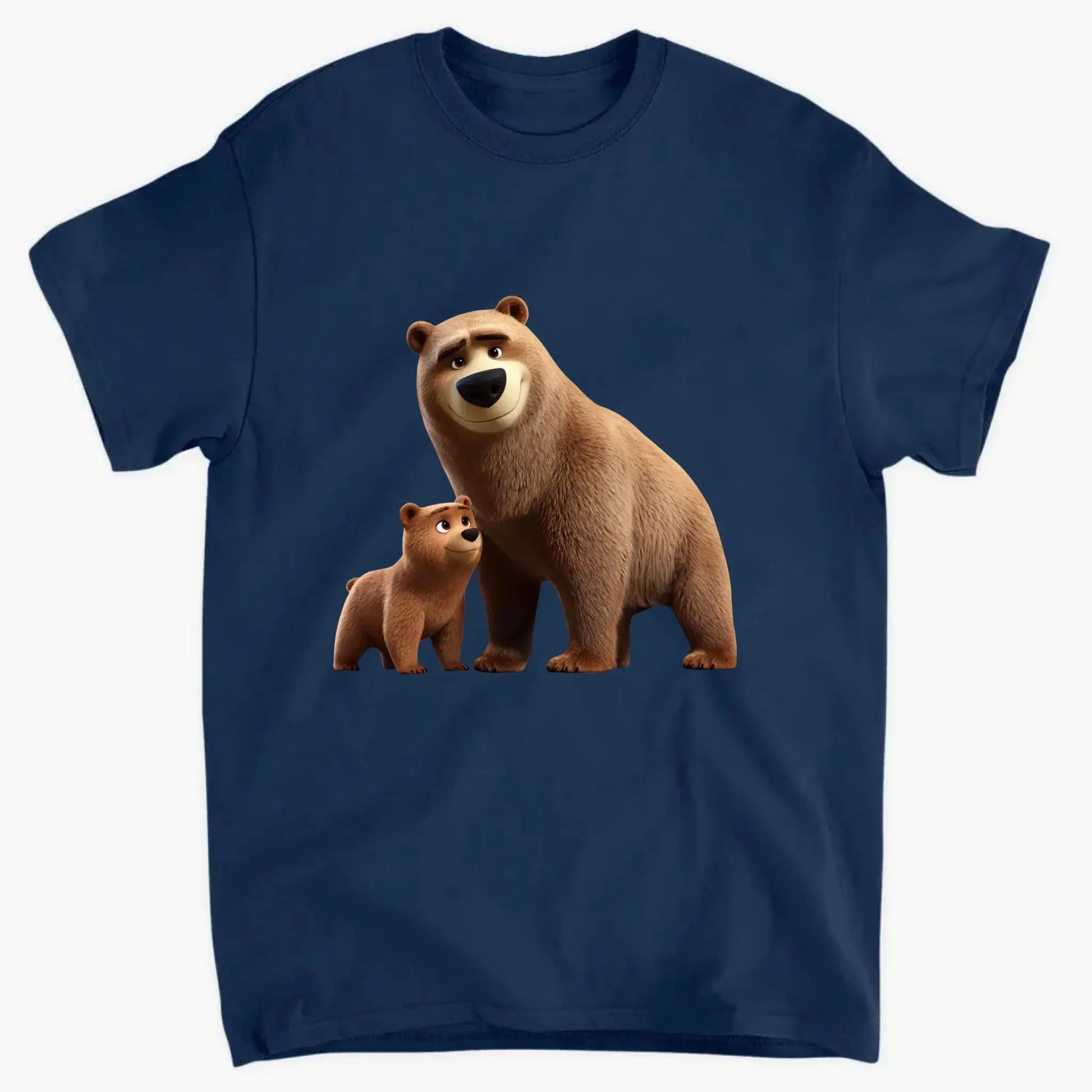Papa Bear & Kids Shirt – Personalized 3D Cute T-Shirt – Father’s Day Gift for Dads and Grandpas  Ezcustomize