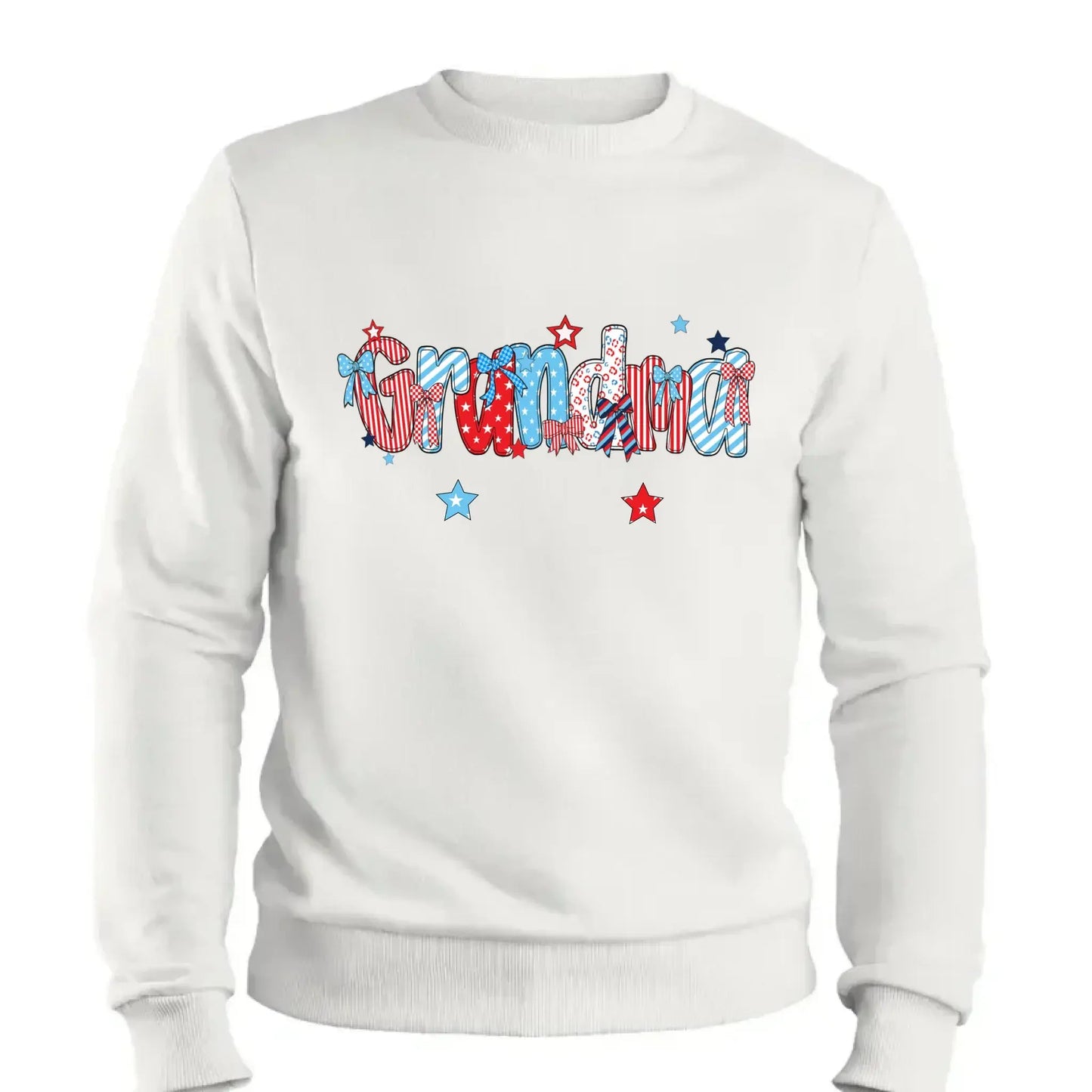 Patriotic Grandma Shirt – Personalized 4th of July T-Shirt with Custom Grandkids’ Names, American Flag Style Gift for Gigi, Nana  Ezcustomize