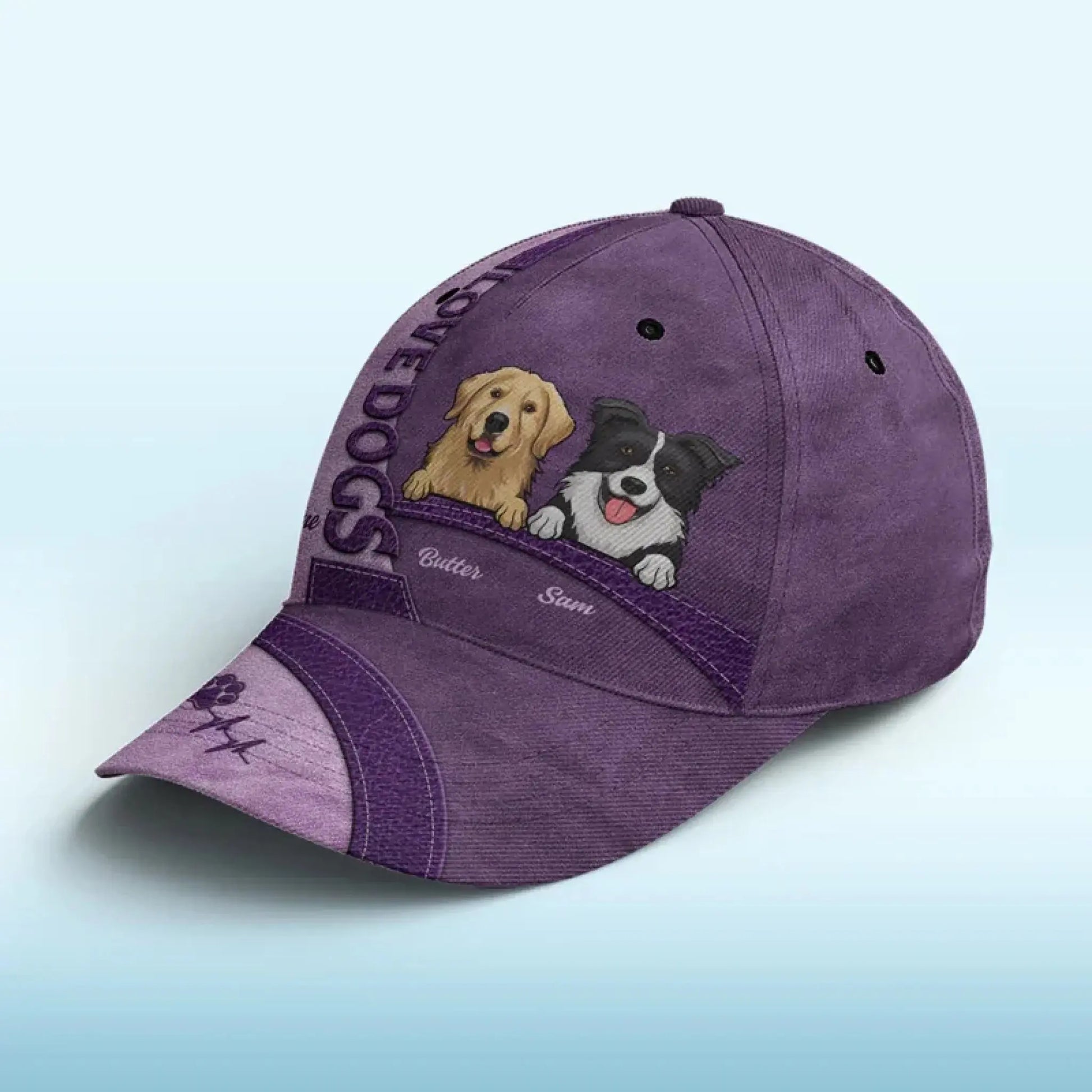 Pawsome Vibes Only - Dog & Cat Personalized Custom Hat, All Over Print Classic Cap - Gift For Pet Owners, Pet Lovers  Ezcustomize