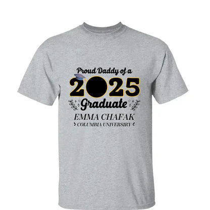 Personalized 2025 Graduation Shirt with Photo – Custom Family Grad T-Shirt – Gift for Parents, Siblings, Grandparents  Ezcustomize