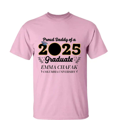 Personalized 2025 Graduation Shirt with Photo – Custom Family Grad T-Shirt – Gift for Parents, Siblings, Grandparents  Ezcustomize