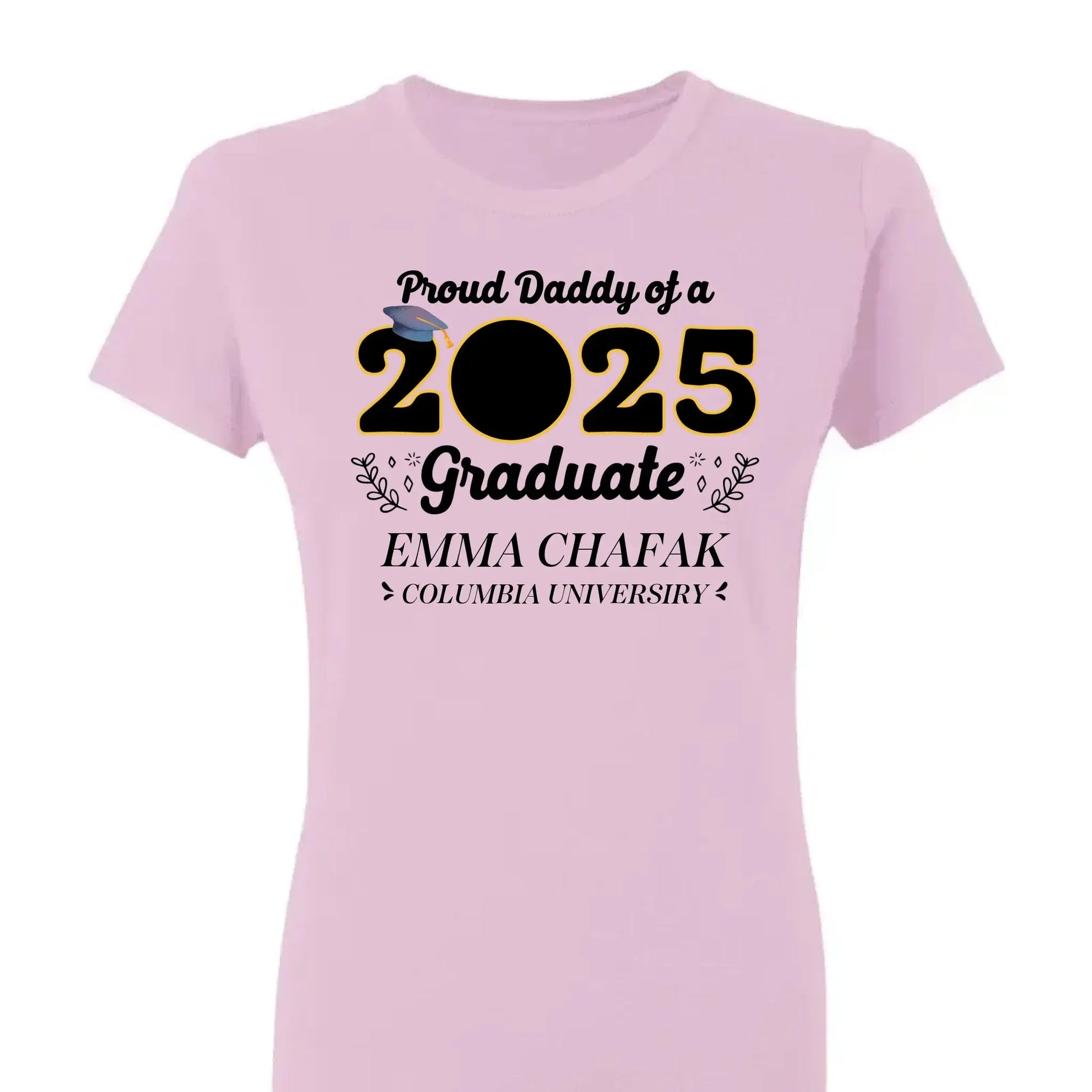 Personalized 2025 Graduation Shirt with Photo – Custom Family Grad T-Shirt – Gift for Parents, Siblings, Grandparents  Ezcustomize