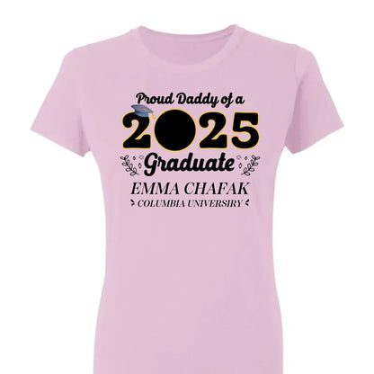 Personalized 2025 Graduation Shirt with Photo – Custom Family Grad T-Shirt – Gift for Parents, Siblings, Grandparents  Ezcustomize
