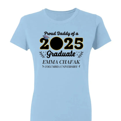 Personalized 2025 Graduation Shirt with Photo – Custom Family Grad T-Shirt – Gift for Parents, Siblings, Grandparents  Ezcustomize