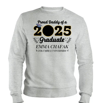Personalized 2025 Graduation Shirt with Photo – Custom Family Grad T-Shirt – Gift for Parents, Siblings, Grandparents  Ezcustomize