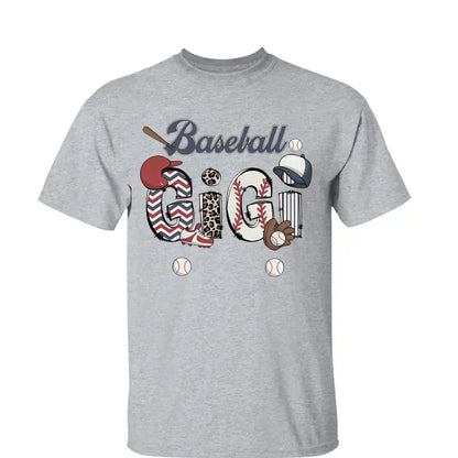 Personalized Baseball Mom & Grandma Shirt – Custom Kid Name Shirt, Perfect Gift for Proud Sports Moms & Grandmas  Ezcustomize