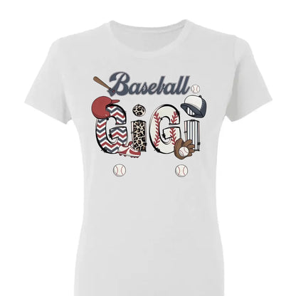 Personalized Baseball Mom & Grandma Shirt – Custom Kid Name Shirt, Perfect Gift for Proud Sports Moms & Grandmas  Ezcustomize